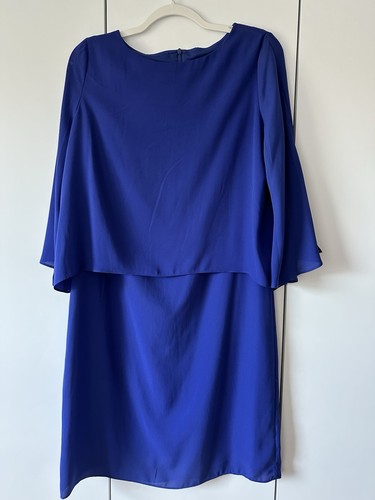 Blaues festliches kleid 38 - gr.,
