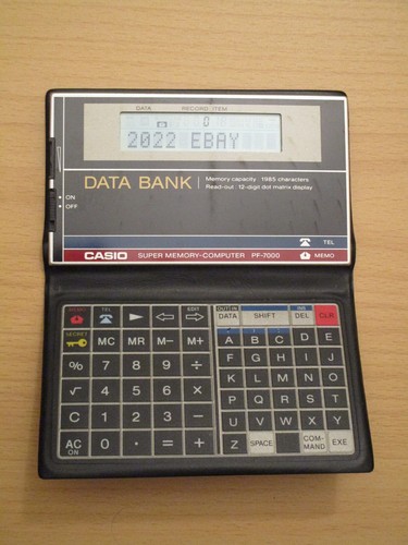 Casio 7000 vintage daten - casio, pf-7000