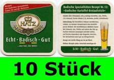 10 Bierdeckel Hatz Moninger