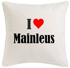 KISSENBEZUG I LOVE MAINLEUS