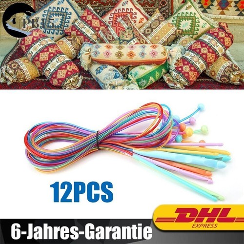 12pcs tunesische häkelnadel - 12pcs,