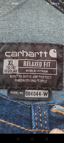 Carhartt damen latzhose denim - carhartt,