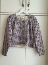 Noa Noa Steppjacke Gr. S Gr. 36/38 weiß rosa, top!