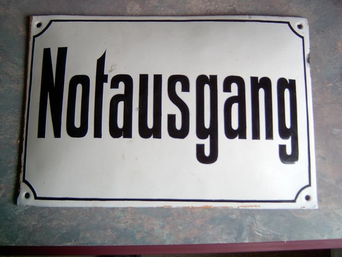 Emaile schild notausgang top - emaile,
