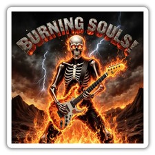 Metal Musik Vinyl Aufkleber