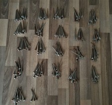 200+ Hufnägel Eisen Hufeisen Pferd Tier Fachwerk Basteln 75 mm