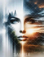 Surreal Fantasy Landschaft