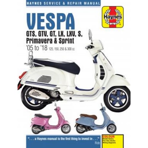 Vespa gts gtv lx - gts,, lx,