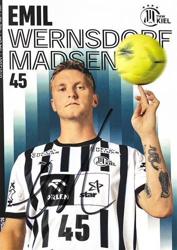 Autogramm wernsdorf madsen - autogramm,