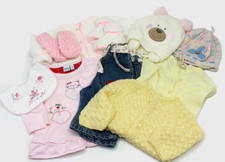 BABY BEKLEIDUNG GR. 56-68 Übergangskleidung Ausstattung Strickjacke Jeans 10tlg
