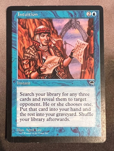 Mtg magic karten intuition - mtg,