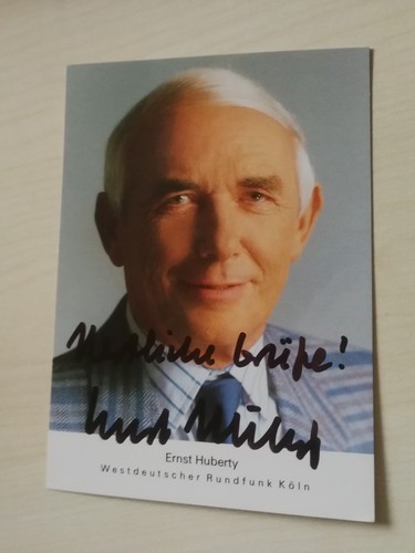 Ernst huberty sportreporter - ernst,