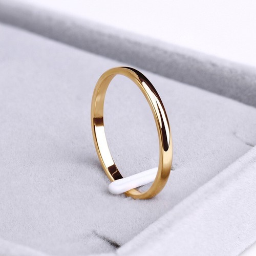 Edelstahl ring fingerring gold - edelstahl,