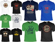T-Shirt 18.Geburtstag  - Geburtstagsshirt 18 Jahre - Geschenk 18.Geburtstag