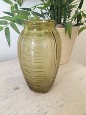 Antike Vase Braunglas