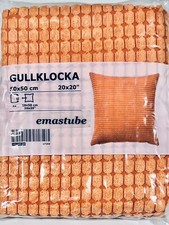 IKEA Gullklocka Kissenbezug in Orange Bezug f. Kissen 50x50cm 104.685.68 NEU OVP