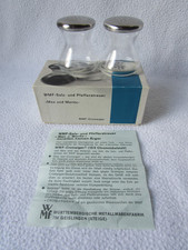 WMF Cromargan Max&Moritz Salz/Pfeffer-Streuer 6054 Wagenfeld Designklassiker OVP