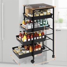 Küchenwagen mit 5 Ebenen