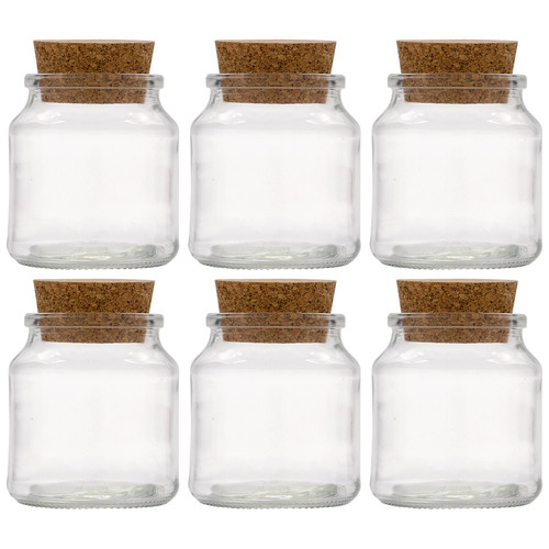 205ml korkenglas klarglas - 6x,