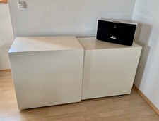 Top HÜLSTA Home-OFFICE Sideboard - Lack weiß matt - Breite 140 cm - klare Formen