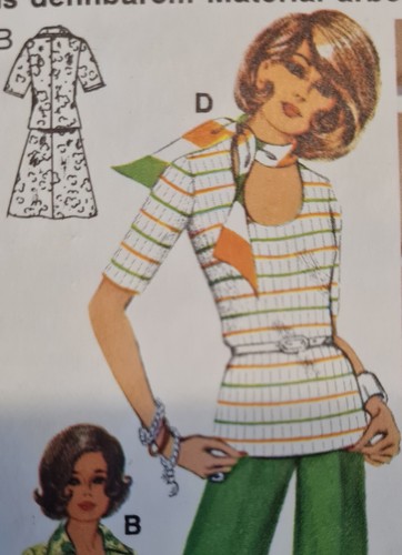 Retro schnittmuster kostüm - retro,