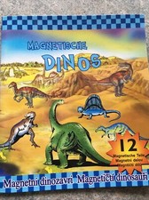 Magnete Dinosaurier T-Rex - 12 Stück - mit Magnettafel - Deko Kinder *NEUwertig*