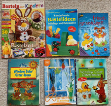 6 Bastelbücher / Bastelhefte