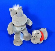 2x NICI NASHORN Rudi Plüsch