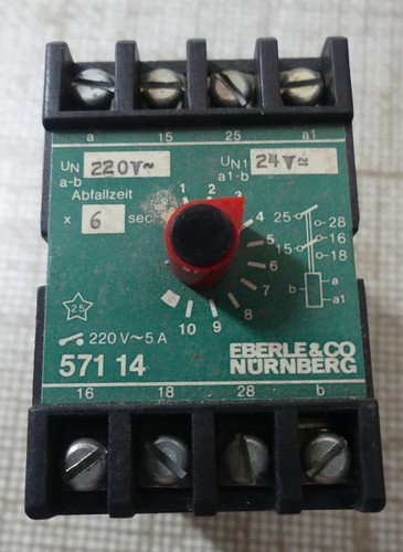 Zeitrelais eberle 571 - zeitrelais,