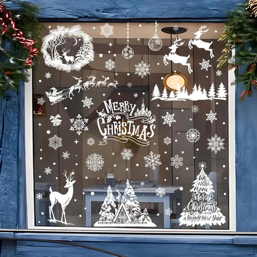 Weihnachten fensteraufkleber - weihnachten,