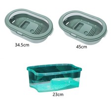 Schildkröten-Aquarium, Reptilienbecken, Brutbereich für kleine Lebewesen,