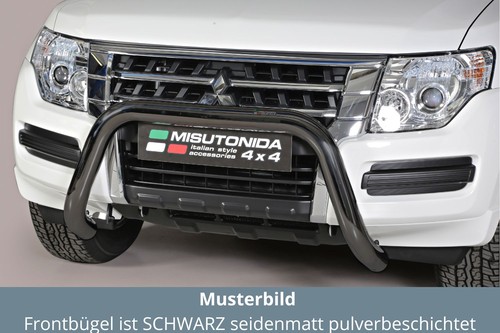Frontbügel edelstahl schwarz - frontbügel,