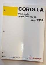 Werkstatthandbuch / Reparaturanleitung Toyota Corolla ab 1997
