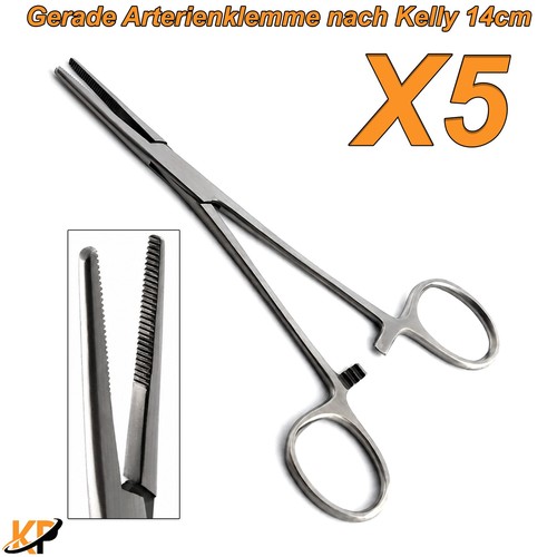 5er kelly arterienklemme - kelly,