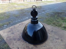 Alte DDR - TGL  Emaille Lampe
