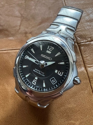 Seiko kinetic ags 5j22 0a30 - seiko,