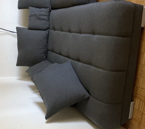Graues ecksofa tlg mit - 2-tlg,