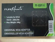 X PureMounts PM-ADAPT-A Universal VESA Adpapter 50x50 bis 200x200