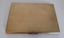 ALTES VISITENKARTEN ETUI  MIT MONOGRAMM VERGOLDET