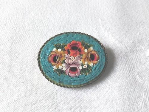 Antike brosche millefiori - antike,