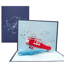 Pop karte flugzeug - up, "flugzeug"