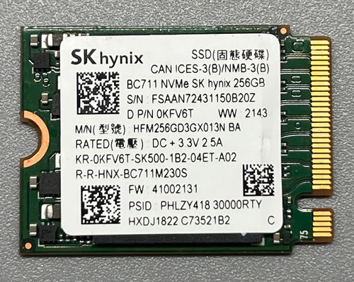 256gb hynix nvme ssd - nvme,