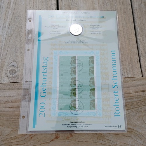 Brd bund numisblatt 2010 - brd,