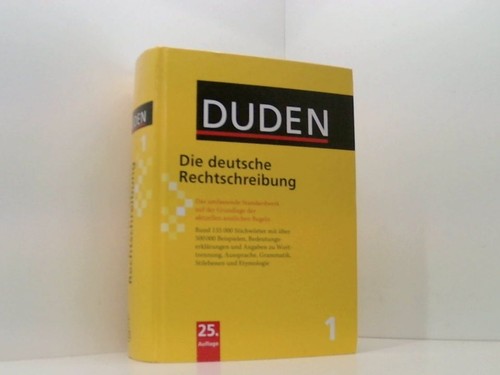 Duden die deutsche - duden,