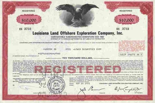 Louisiana land offshore - louisiana,