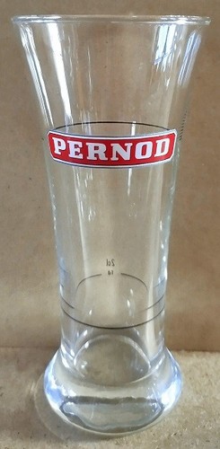 Pernod glas mit - 1x,