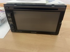 ALPINE INE-W970BT CD DVD USB BLUETOOTH NAVIGATION MEDIA PLAYER SCREEN,TOP MODEL.