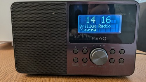 Peaq pdr160bt dab fm - pdr160bt-b, radio