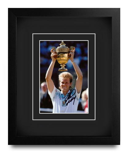 Stefan edberg signed 10x8 - stefan,