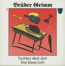 LP Gebrüder Grimm Tischlein Deck Dich / Das Blaue Licht NEAR MINT Kreisel
